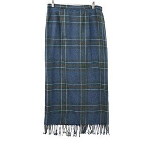 Vintage Requirements Wool Blend Midi Skirt